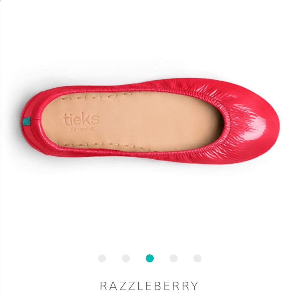 Razzleberry Tieks Size 8 new never worn
